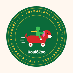 Sceau RoulôZoo : animations en peluches motorisées, Île-de-France